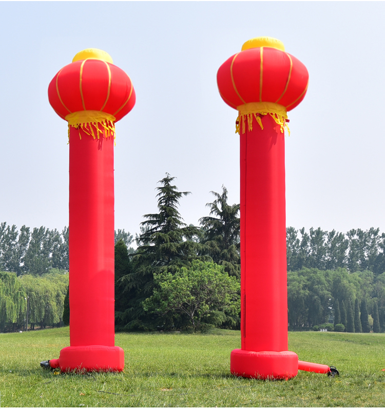 东湖传统灯笼柱